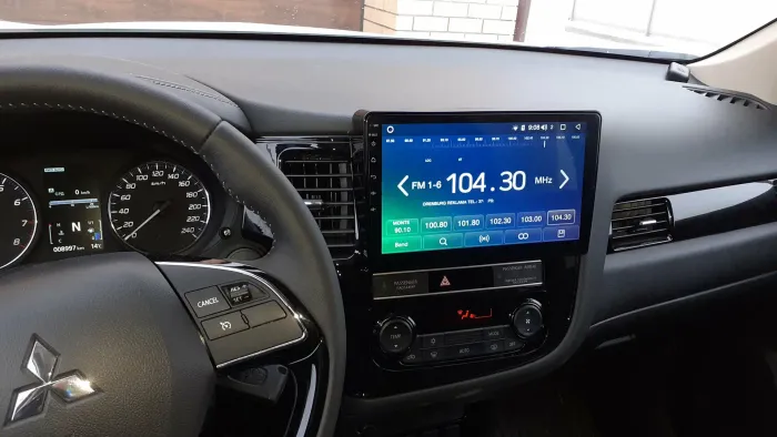 Магнитола для Mitsubishi Outlander 3 2012-2022 (левый руль) - Vaycar VA47-1006 на Android 13, 4G SIM-слот