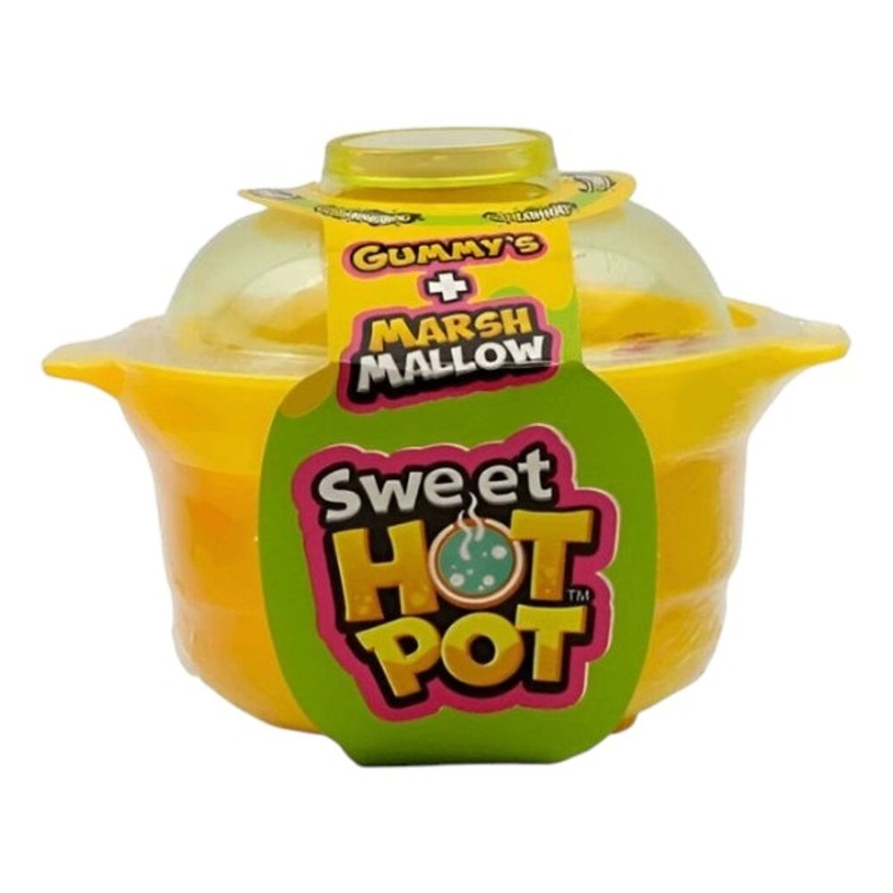 Мармнелад+маршмеллоу+драже+кислый гель Sweet Hot Pot  48г Johny Bee