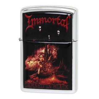 Зажигалка сувенирная Immortal Damned In Black (580)