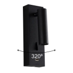 Бра Crystal Lux CLT 210W USB BL 1400/469