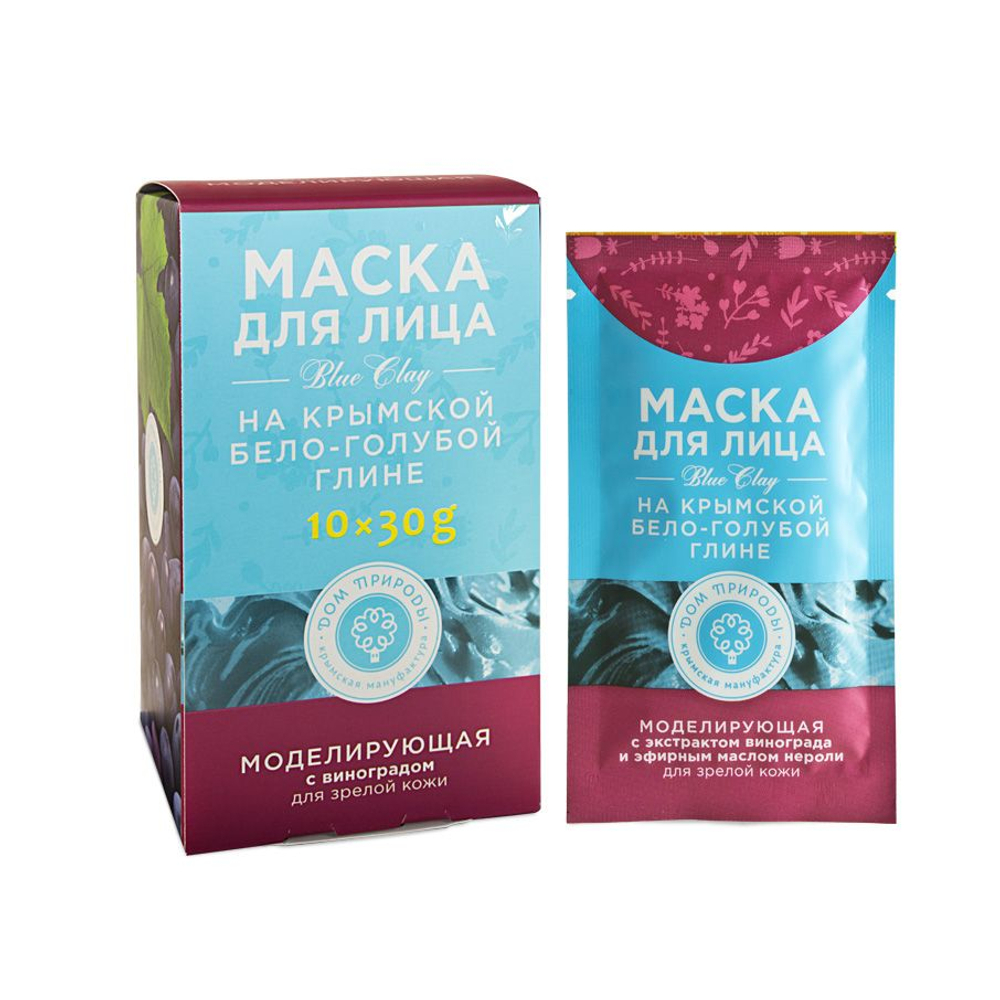 Маска Моделирующая для зрелой кожи, ТМ Мануфактура Дом Природы