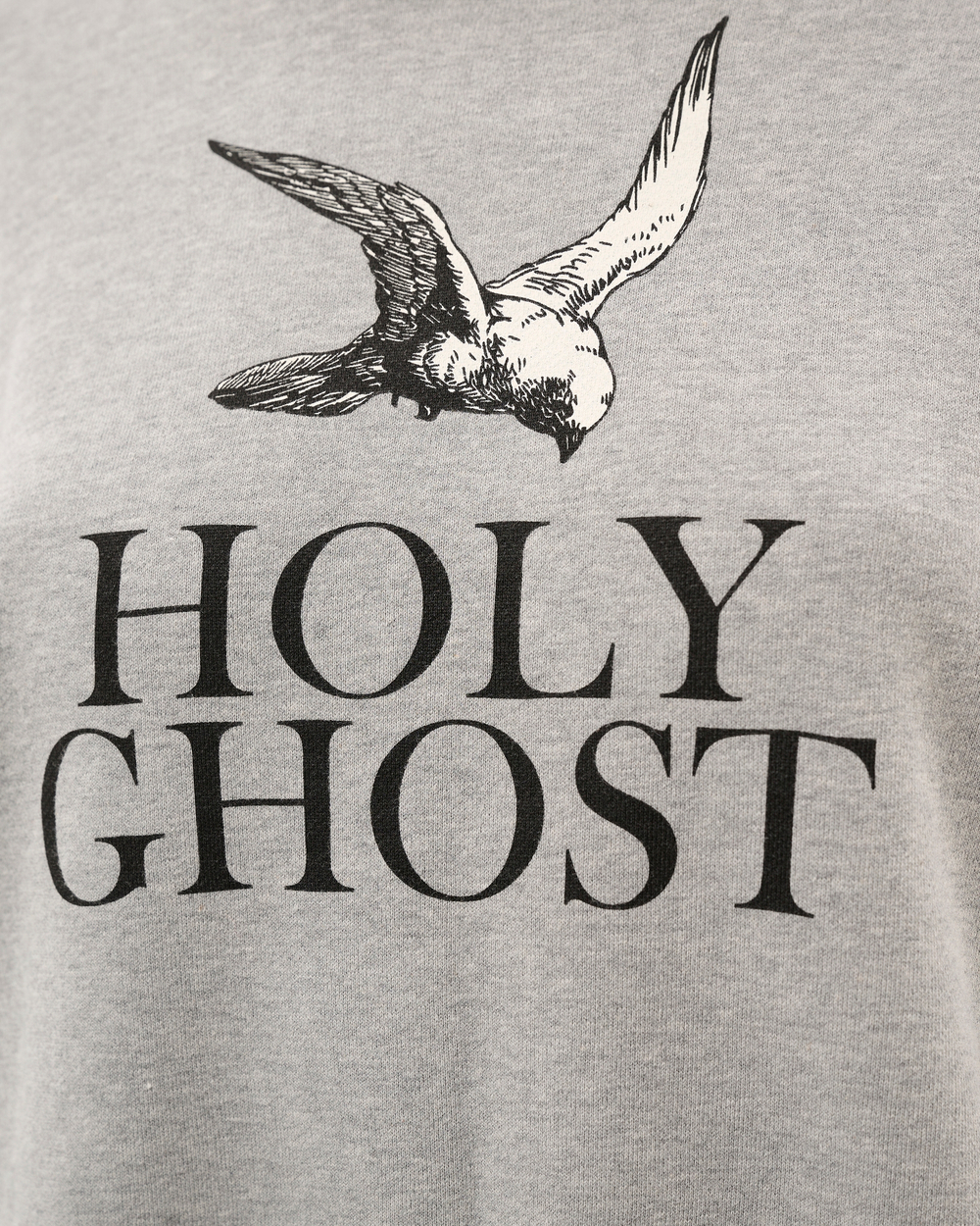 UNDERCOVER СВИТШОТ HOLY GHOST СЕРЫЙ