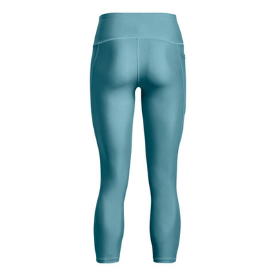 Женские теннисные брюки Under Armour Hi Ankle Warm Up Tight Women - Turquoise