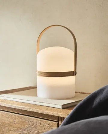 ZARA HOME БЕСПРОВОДНАЯ НАСТОЛЬНАЯ ЛАМПА С РУЧКОЙ