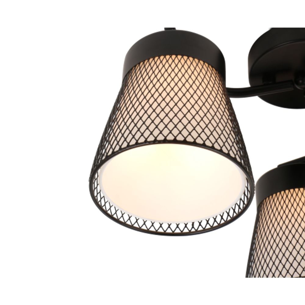 Люстра Rivoli Elina 5115-303 3хЕ27 40Вт лофт-кантри | Лофт-Кантри