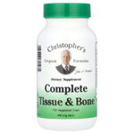 Christopher's Original Formulas, комплекс для тканей и костей, 440 мг, 100 вегетарианских капсул