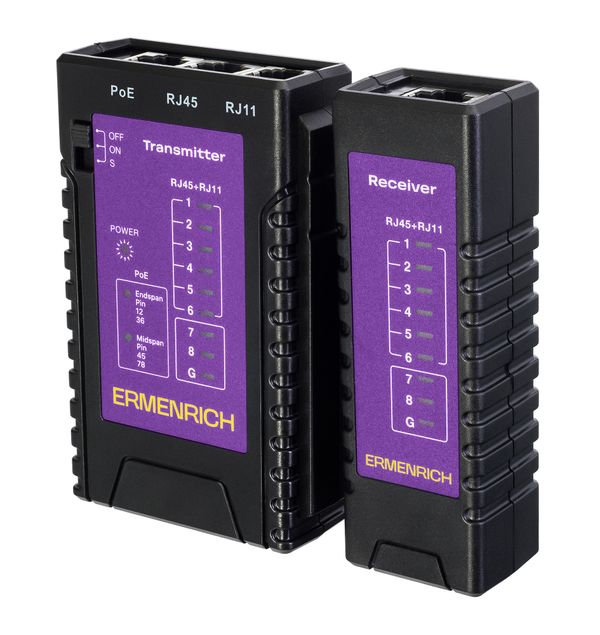Кабельный тестер Ermenrich NetGeeks NP10