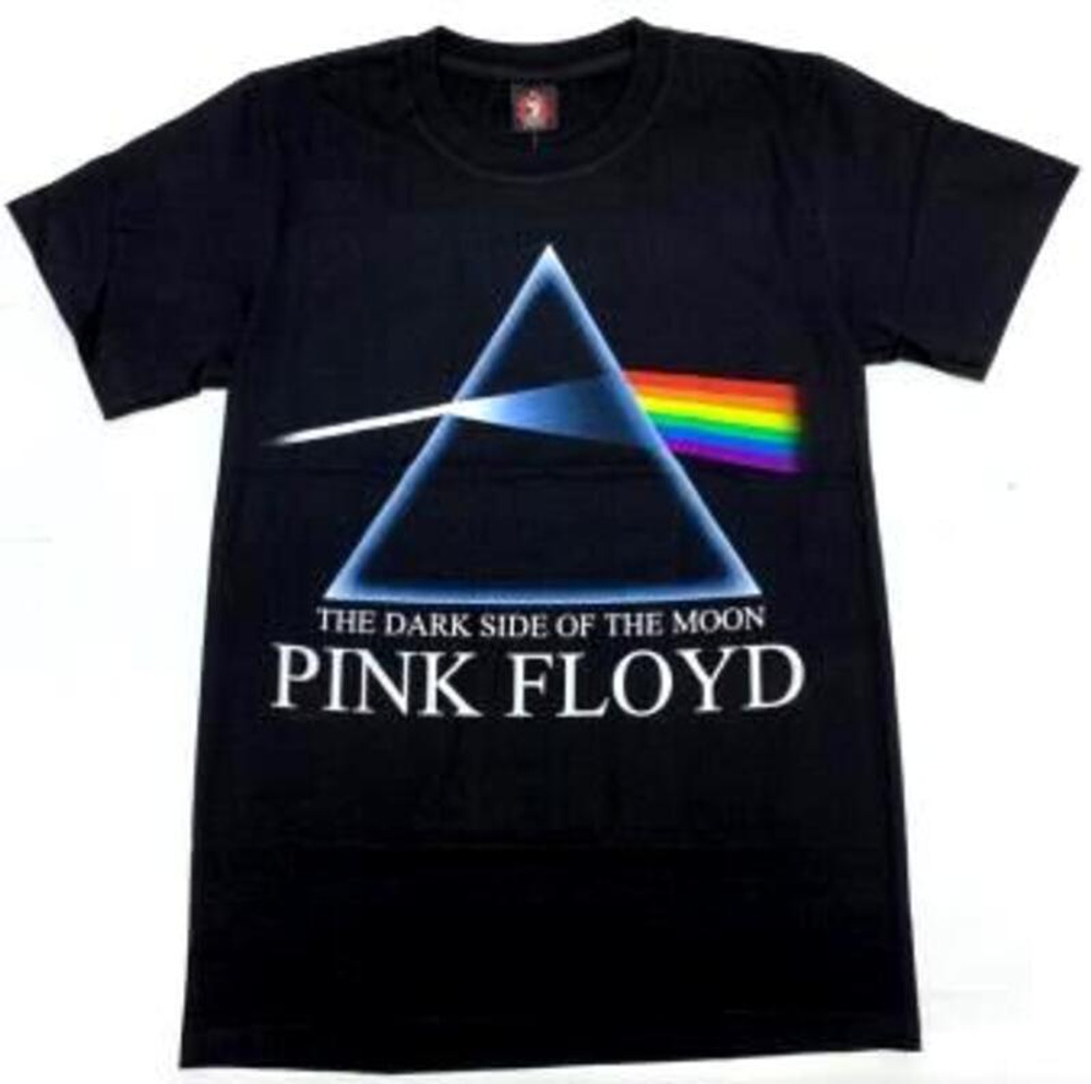 Футболка хлопок шелкография. TDM1133 Pink Floyd Dark side of the moon L