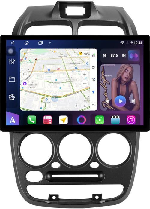 Магнитола для Hyundai Accent 2000-2011 (рамка 1 кнопка) - FarCar GX877 монитор 13" 2K QLED на Android 14, S500+TS20, Быстрейшая, CarPlay, 4G SIM-слот