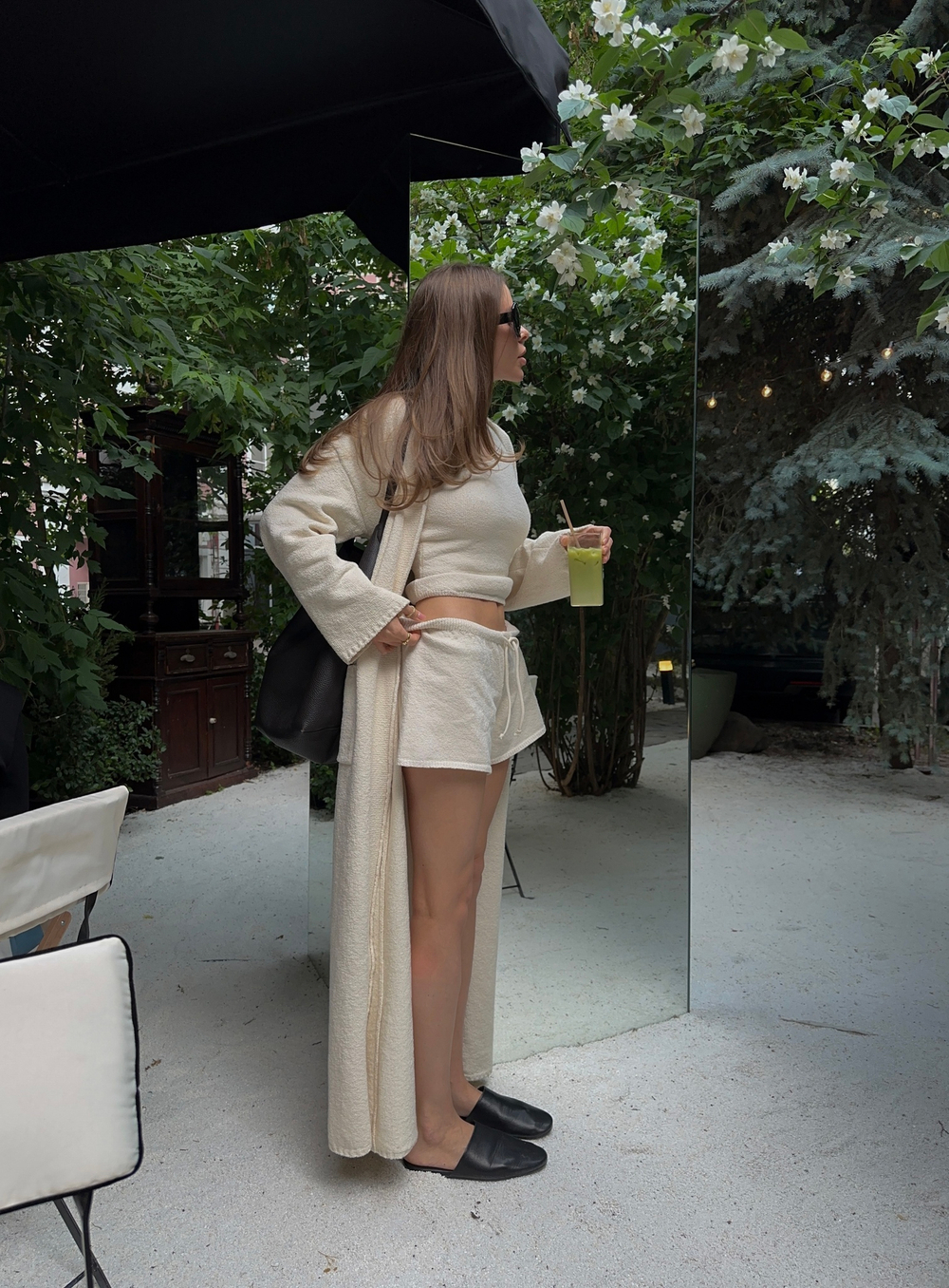 Шорты ROMEE, молочный