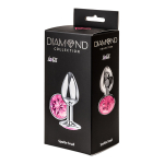 Анальная пробка 7см Lola Games Diamond Pink Sparkle Small 4009-03Lola