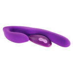 Безремневой вибрострапон 22,2см с пультом ДУ PipeDream Fantasy for Her Ultimate Strapless Strap-On Purple 495412