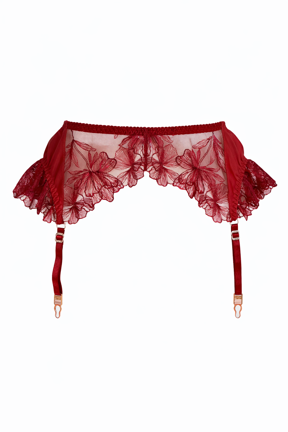 Miss Tease Пояс для чулок Ruby, красный