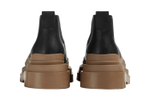 Bottega Veneta Tire Chelsea Short Chelsea Boots Men"s Black Brown