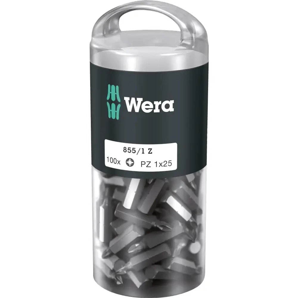 Биты для винтов PZ 1x25 мм DIY-Box Wera 05072443001