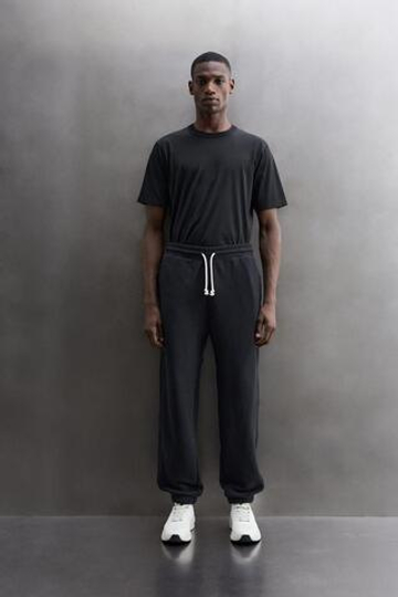 ZARA ДЖОГГЕРЫ RELAXED FIT, МОРСКОЙ СИНИЙ