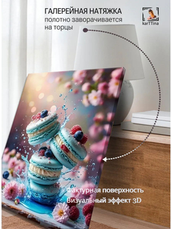Картина "Фруктовая феерия", галерейная 50х70см 1шт.