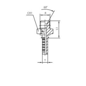 Фитинг DN 25 BSPT 1.1/4