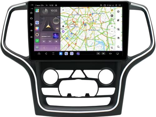 Магнитола для Jeep Grand Cherokee WK2 2013-2021 (взамен 8.4" экрана) - Kuberg EW-1076-2 QLed, Android 13, Быстрейшая, CarPlay, SIM-слот