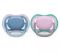 Əmzik\ ultra air soother, 6-18m, pink/blue girl