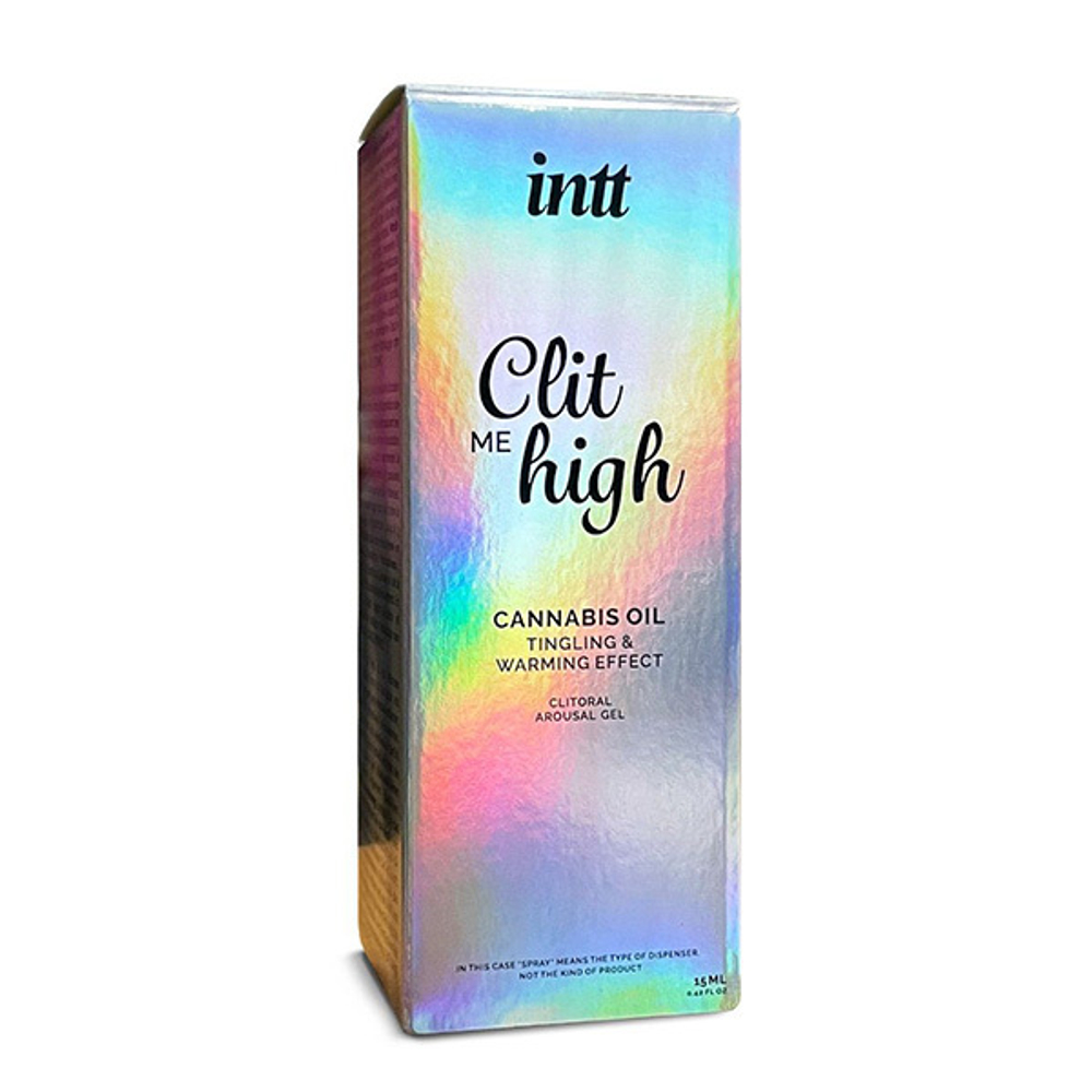 Гель для клиторального возбуждения INTT Clit Me Figh Cannabis Oil 15мл