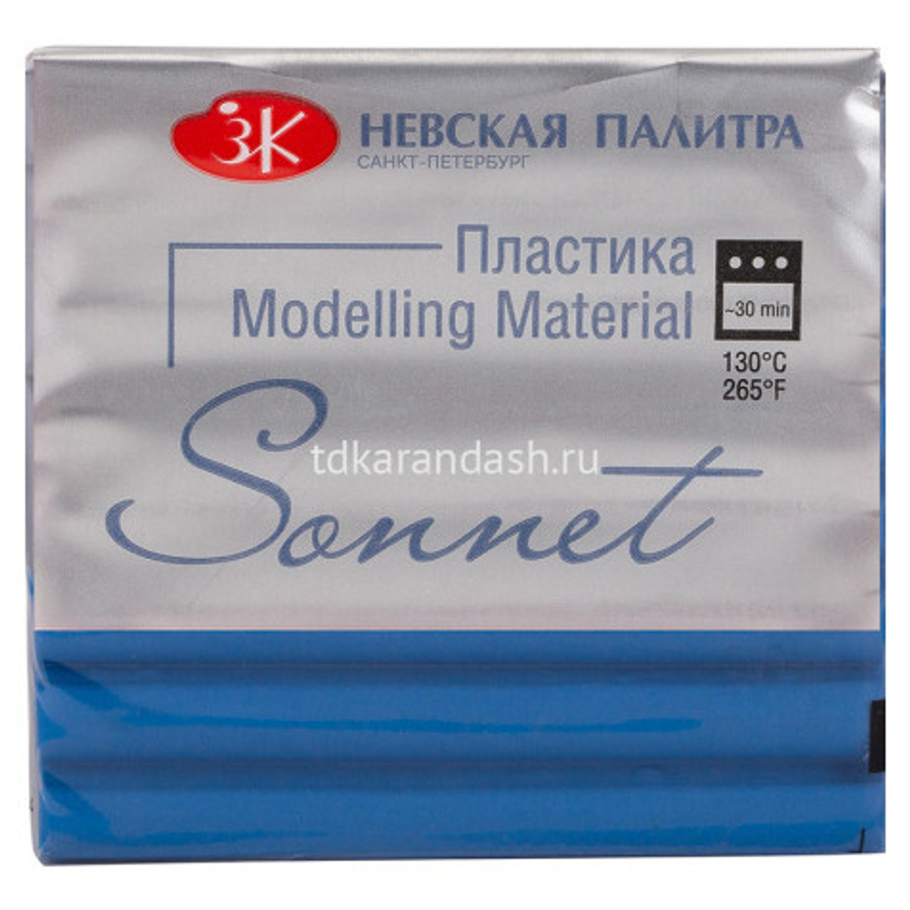 Пластика "Sonnet" джинсовый, брус 56 гр.