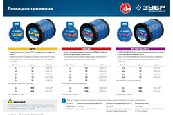 Леска для триммера Профессионал износостойкая (1.6 мм; 15 м; круг) ЗУБР 71010-1.6