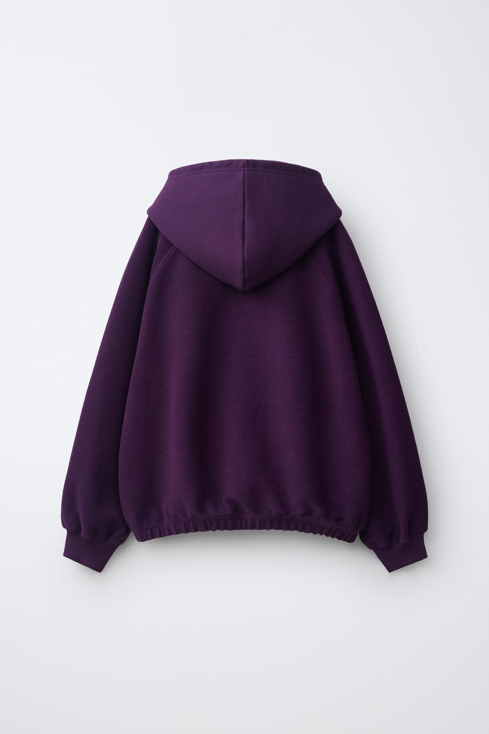 ZARA ХУДИ С НАДПИСЬЮ, ЛИЛОВЫЙ
