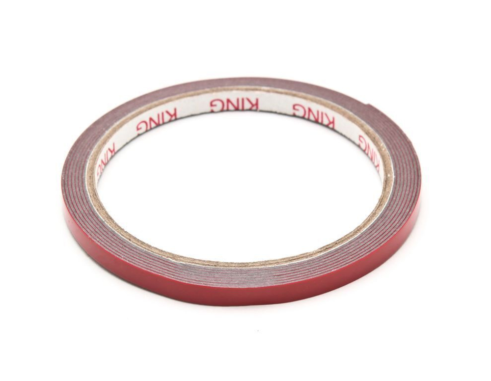 Скотч двухсторонний RED 3М 6мм*5м KING K-00037