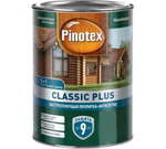 Пропитка декоративная для защиты древесины Pinotex Classic Plus 3 в 1 база CLR 0,9 л.
