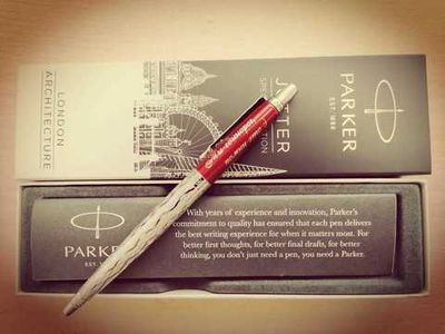 Пример № 1 (Шариковая) / / Ручка: Parker Jotter / Место нанесения: № 4 / Шрифт: Cassandra / Артикул: 2025827