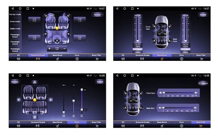 Магнитола в рамку LUX, 9" или 10" с экраном 13" QLED+2K - Kuberg на Android 12, Быстрая, 4G SIM-слот, CarPlay