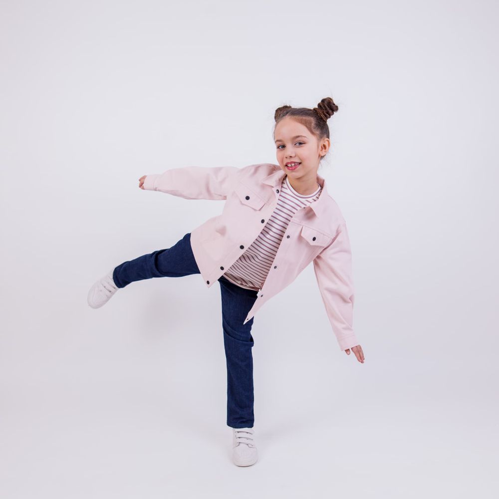 Джинсовка "Роза" подростковая