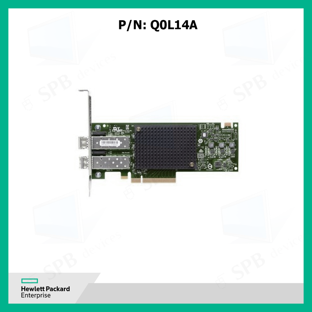 Контроллер HPE StoreFabric SN1200E 16Gb Dual Port Fibre Channel, Q0L14A