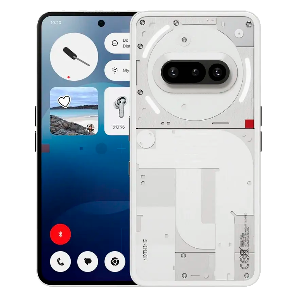 Смартфон Nothing Phone (3a) 8/128GB, Milk (Белый)