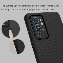 Тонкий жесткий чехол от Nillkin для смартфон Oneplus 9RT, серия Super Frosted Shield