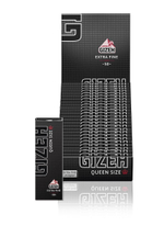 Бумага для сигарет блок "Gizeh" Black Extra Fine 1 1/4 Queen Size 14г/м 50л*25шт