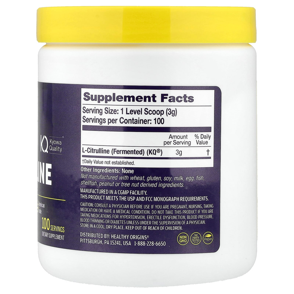 Healthy Origins, Performance, L-Citrulline, 10.6 oz (300 g)