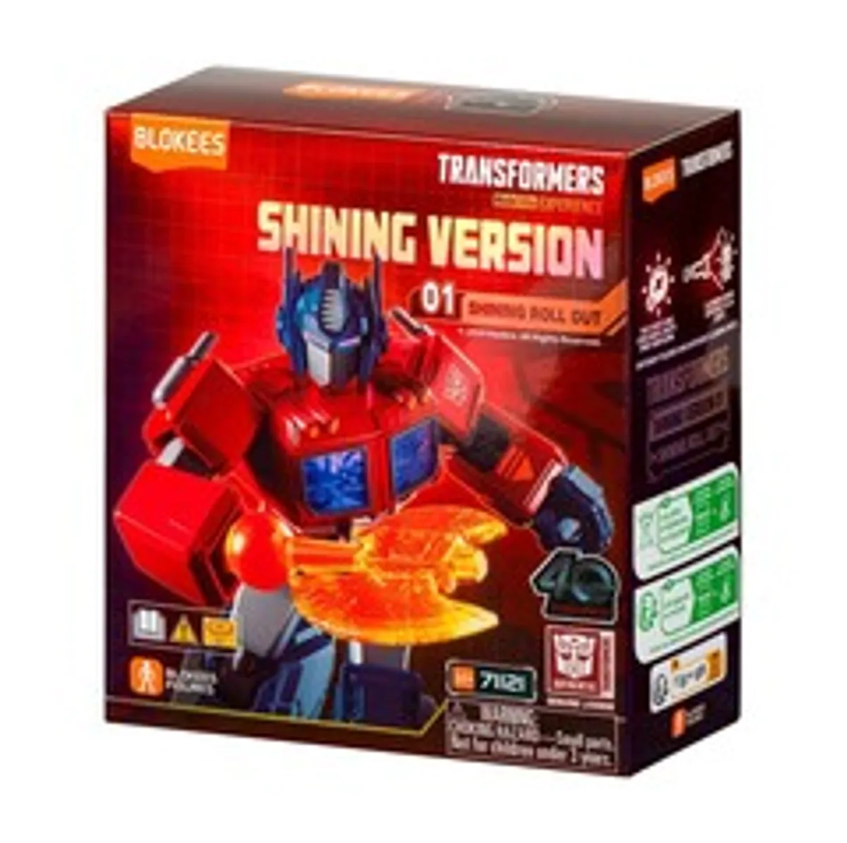 Случайная фигурка Blokees Transformers: Shining Roll Out (01)