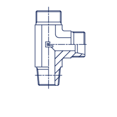Штуцер FLC DL15 BSPT 1/2 (корпус)
