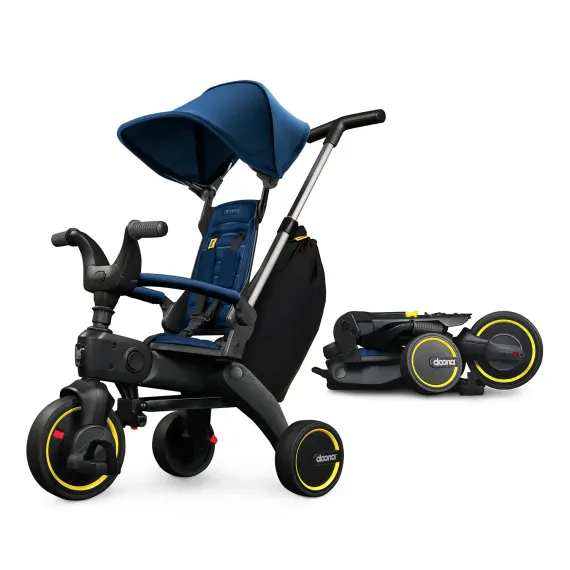 Складной трехколесный велосипед Doona Liki Trike S3, Royal Blue