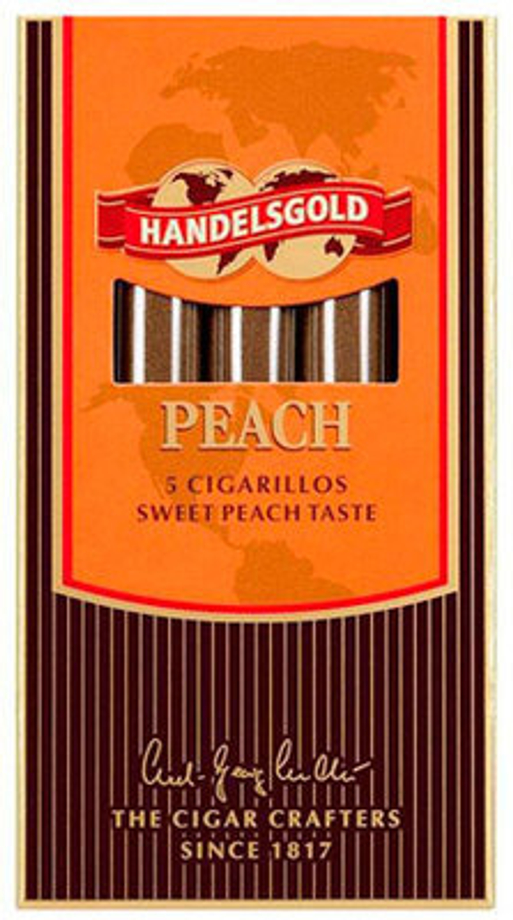 Германские сигариллы Handelsgold Peach Sun