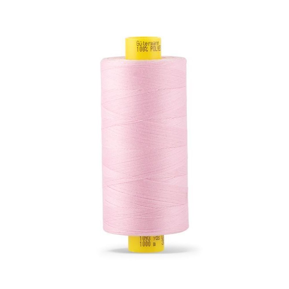 Нитка Gutermann Mara 120 (1000 метров), 1 кат., универсальная | 320 зефирно-розовый