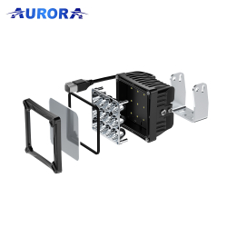 Фара Aurora 4" дальнего белого света ALO-W-4-C27T3
