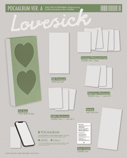 (ПРЕДЗАКАЗ) Альбом CHAERYEONG - LOVESICK 1st Mini Album POCAALBUM RANDOM Version