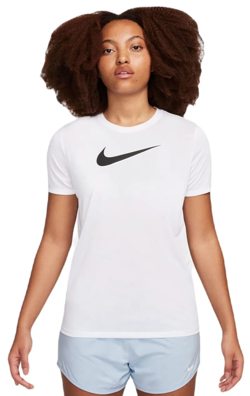 Женская теннисная футболка Nike Dri-Fit Graphic - white
