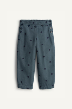 ZARA БРЮКИ В ГОРОШЕК - LIMITED EDITION, АНТРАЦИТОВО-СЕРЫЙ