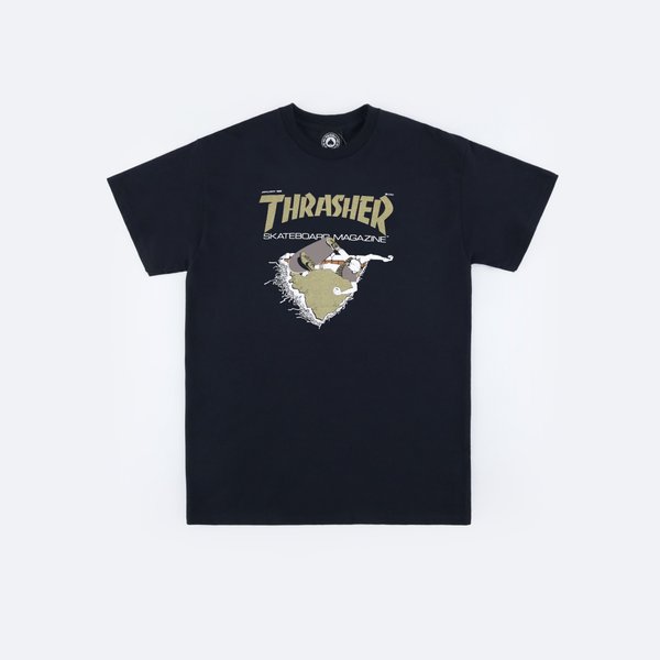 Футболка Thrasher First Cover (black/gold) артикул: - купить в магазине Дайс