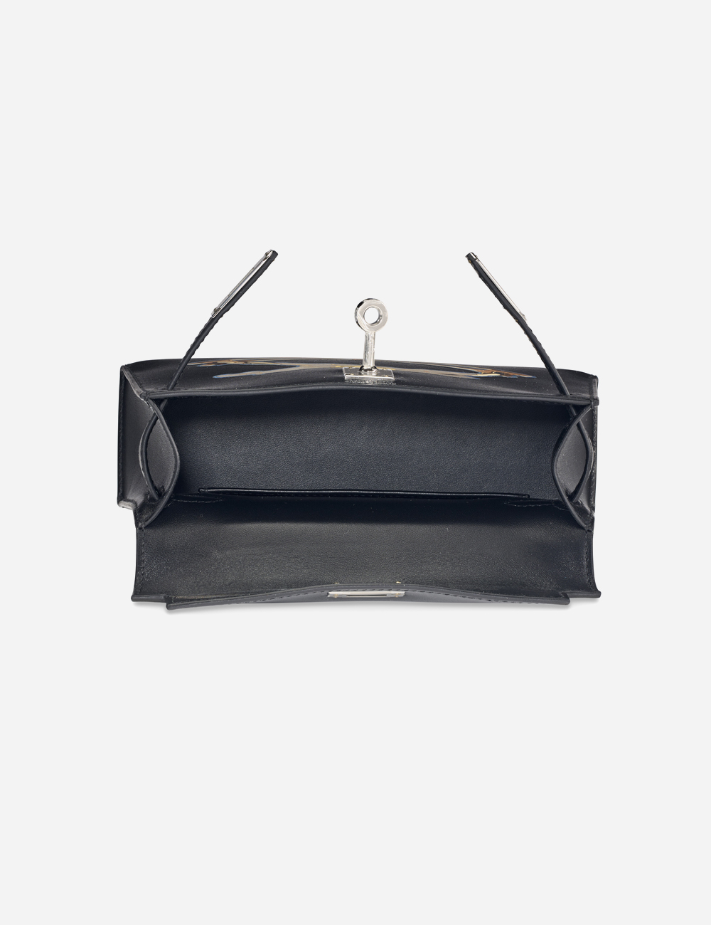 Сумка Hermes Tadelakt Mini Kelly 20 Palladium Hardware "Cheval de Bois"