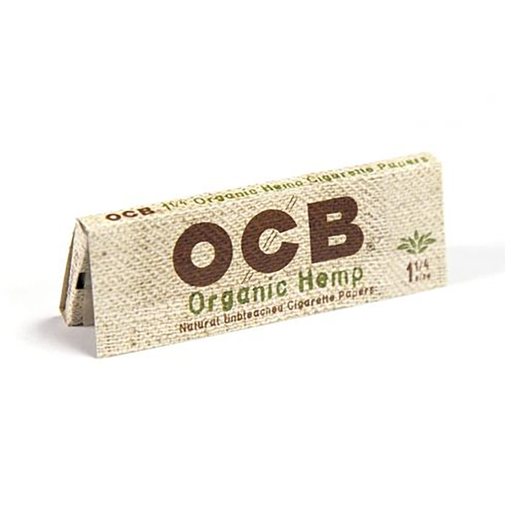 Бумага для сигарет блок "OCB" Organic 1 1/4 78мм 50л*25шт